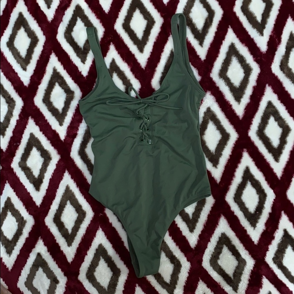 LA Hearts One Piece Swimsuit